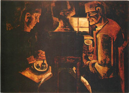 Art - Peinture - Marcel Gromaire - Le Repas Paysan 1921 - Musée D'art Moderne De Troyes - CPM - Carte Neuve - Voir Scans - Schilderijen