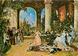 Art - Peinture - Theodor Aman - Petrecere Cu Lautarl - Sauterie A Violaneux - CPM - Carte Neuve - Voir Scans Recto-Verso - Pintura & Cuadros