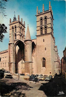 Automobiles - Montpellier - La Cathédrale Saint Pierre - 2CV - CPM - Voir Scans Recto-Verso - Voitures De Tourisme