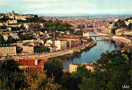 69 - Lyon - Vue Générale - La Saone - La Chaine Des Alpes - Le Mont Blanc - Carte Neuve - CPM - Voir Scans Recto-Verso - Autres & Non Classés