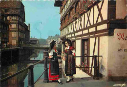 67 - Strasbourg - Alsaciennes à La Petite-France à Strasbourg - Flamme Postale - CPM - Voir Scans Recto-Verso - Strasbourg