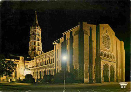 31 - Toulouse - Basilique Saint Sernin La Nuit - CPM - Voir Scans Recto-Verso - Toulouse