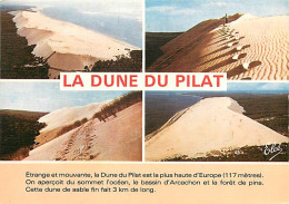 33 - Dune Du Pyla - Multivues - Flamme Postale De Dax - Bassin D'Arcachon - CPM - Voir Scans Recto-Verso - Sonstige & Ohne Zuordnung