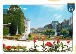 16 - Angouleme - La Place Beaulieu - Fleurs - Blasons - CPM - Voir Scans Recto-Verso - Angouleme