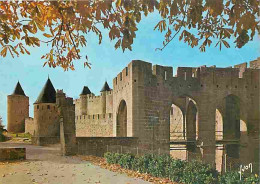 11 - Carcassonne - La Cité Médiévale - Le Pont-levis - CPM - Voir Scans Recto-Verso - Carcassonne