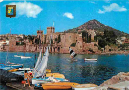 06 - La Napoule - Le Château Et Le Mont Saint Peyre - Bateaux - CPM - Voir Scans Recto-Verso - Autres & Non Classés