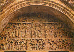 12 - Conques En Rouergue - Basilique Sainte-Foy - Le Tympan - Art Religieux - CPM - Voir Scans Recto-Verso - Autres & Non Classés