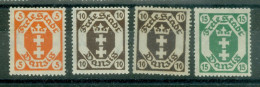 Danzig   Michel  73/75   * *  TB    - Neufs