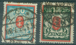 Danzig   Michel  127 Et 128  Ob B/TB    - Postfris