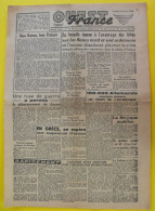 Journal Ouest France Du 12 Janvier 1945 Guerre De Gaulle épuration Churchill Ardennes Angers - Andere & Zonder Classificatie