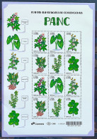 C 4148 Brazil Stamp Food Plants PANC Gastronomy 2024 Sheet - Ongebruikt