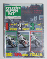 53984 Motosprint 1978 A. III N. 27 - Barry Sheene / Corsa Pergusa - Engines