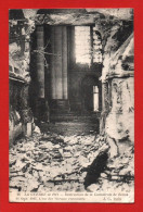 (RECTO / VERSO) REIMS EN 1914 - GUERRE - N° 46 - DESTRUCTION DE LA CATHEDRALE LE 24/09/14 - INTERIEUR - CPA - Reims