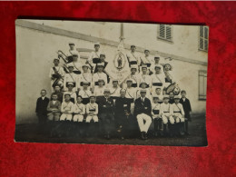 Carte HILSENHEIM UNION SPORTIF FANFARE  1913 - Autres & Non Classés