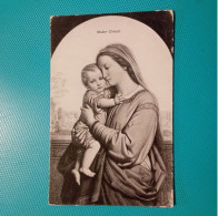 Cartolina Mater Christi. - Vierge Marie & Madones