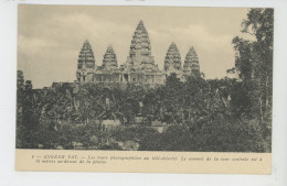 ASIE - CAMBODGE - ANGKOR VAT - Les Tours Photographiées Au Télé-objectif - Cambodja