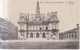 Neuilly Sur Seine La Mairie Carte Postale Animee   1910 - Neuilly Sur Seine