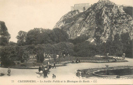 CPA France Cherbourg Le Jardin Public - Cherbourg