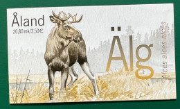 Aland 2000 MNH The Elk Sg 172/5 SB8 Booklet - Aland