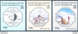 South Georgia. Geofisica 1987. - Falkland Islands