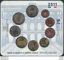 2011 Italia Divisionale 9 Monete FDC In Blister - Italy