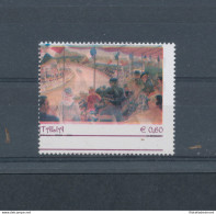 2006 Repubblica Italiana, Euro 0,60 Targa Florio Dentellatura Spostata Senza Scritta Centenario Targa Florio, N. 2952Bb, - Varietà E Curiosità