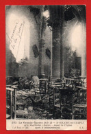 (RECTO / VERSO) ST HILAIRE AU TEMPLE 1916 N° 583 - LA GRANDE GUERRE 1914/15 - L'EGLISE APRES BOMBARDEMENT ALLEMAND - CPA - Other & Unclassified
