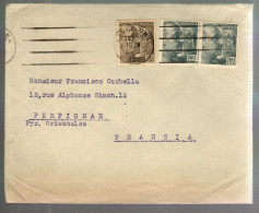 80243 -  COURRIER  COMMERCIAL  POUR LA FRANCE - Storia Postale