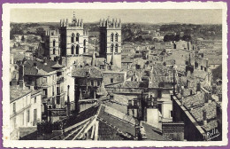 *CPA - 34 - MONTPELLIER - Vue Générale Et Tours De La Cathédrale St Pierre - Montpellier