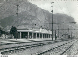 Ah431 Cartolina Mezzocorona Stazione Ferroviaria Provincia Di Trento - Trento