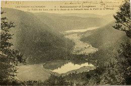 CPA (Vosges) - RETOURNEMER Et LONGEMER. La Vallée Des Lacs, Vue De La Route Et De La Schlucht Dans La Forêt De La Brande - Other & Unclassified