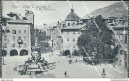 Bm145 Cartolina Trento  Citta' Piazza V.emanuele III E Via Bellenzani - Trento