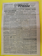 Journal Ouest France Du 5 Janvier 1945 Guerre De Gaulle épuration Lacourte Lejeune Grèce Plastiras Angers - Otros & Sin Clasificación