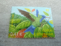 Colibri à Tête Bleue - Oiseau D'Outre-Mer - 0.41 € - Yt 3548 - Multicolore - Oblitéré - Année 2003 - - Colibris