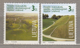 LITHUANIA 2010 Nature Heritage MNH(**) Mi 1045-1046 #Lt898 - Lithuania