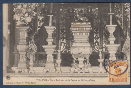 TIENTSIN - Cité - Intérieur De La Pagode De Li Hung Chang - Chine