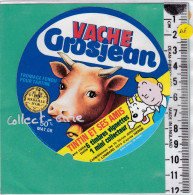 C1283 FROMAGE FONDU VACHE GROSJEAN TINTIN MILOU ET SES AMIS MEDAILLE D OR - Käse