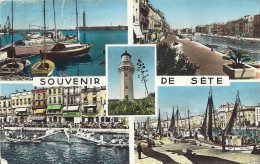 *CPA  - 34 - Souvenir De SETE - Multivues - Couleurs - Sete (Cette)