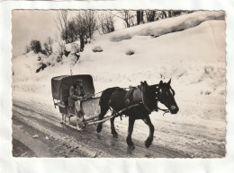 CPM. 15 X 10,5  -  LA  CLUSAZ  -  Le Retour Au Crépuscule. - La Clusaz