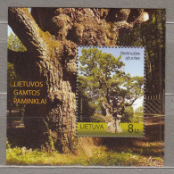 LITHUANIA 2010 Oldest Oak MNH(**) Mi 1037 #Lt904 - Lithuania