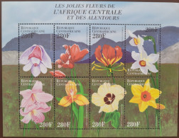 Centrafrique Flowers Fleurs MNH - Andere & Zonder Classificatie