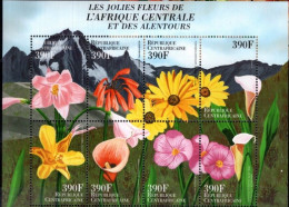 Centrafrique Flowers Fleurs MNH - Other & Unclassified