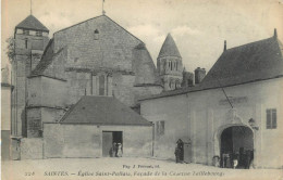 CPA France Saintes Eglise Saint Pallaos - Saintes