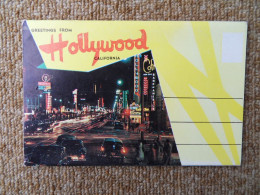 KB11/1110-Carnet Dépliant Greetings From Holywood California 10 Vues - Andere & Zonder Classificatie