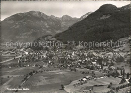 11631852 Mollis Gesamtansicht Mit Alpenpanorama Fliegeraufnahme Mollis - Other & Unclassified