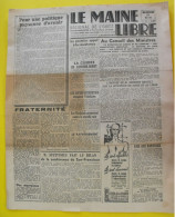 Journal Le Maine Libre Du 30 Mai 1945. Guerre Japon Rapatriement Bidault Laval Mayenne - Andere & Zonder Classificatie