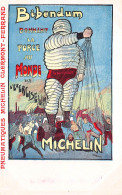 LE PNEU MICHELIN - Série Complète  De 12 Cpa - Etat Superbe - Bibendum -pneus- Automobile-publicité- RARE - Publicité