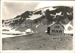 11631772 Linthal Glarus Muttseehuette Am Kistenpass Muttsee Und Ruchi Schutzhuet - Andere & Zonder Classificatie