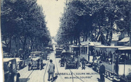 MARSEILLE  COURS BELSUNCE  Animée Coitures  Tramways Bon Plan RV - Canebière, Centro