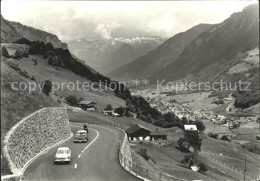 11631769 Linthal Glarus Ausblick Vom Gasthaus Bergli Gebirgsstrasse Alpenpanoram - Otros & Sin Clasificación